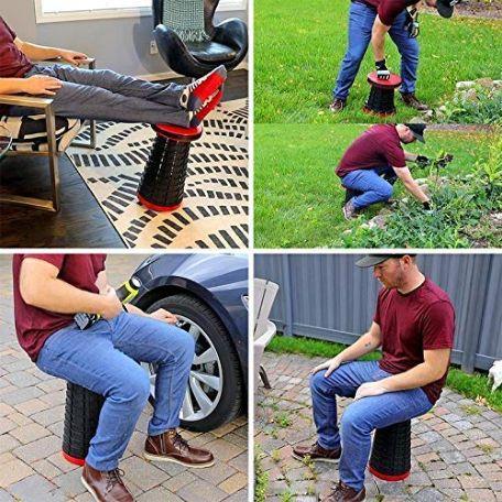 Leo Upgraded Folding Stool Lightweight