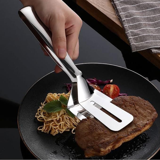Serving Double Clip Kitchen Tong