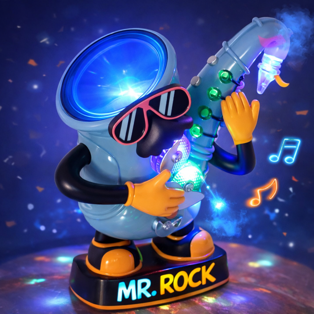 Robotic Dancing Mr. Rock