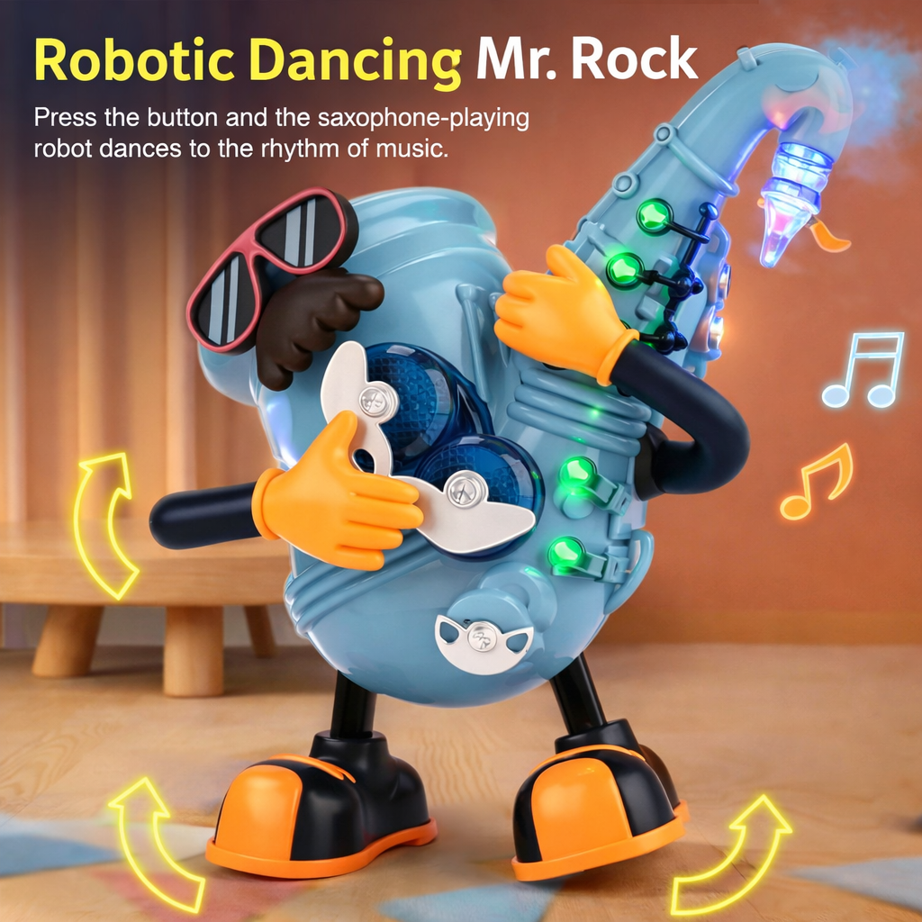 Robotic Dancing Mr. Rock